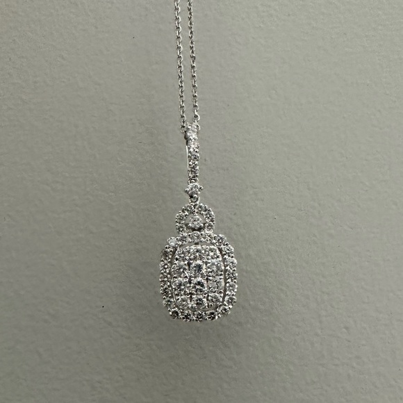 Beautiful Custom Diamond Necklace - Picture 2 of 4